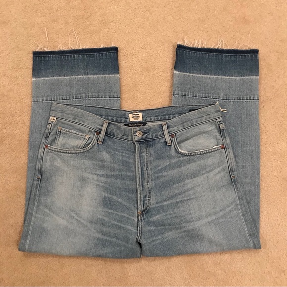 CoH Premium Vintage Cora Crop Relaxed Undone Hem - Picture 4 of 8